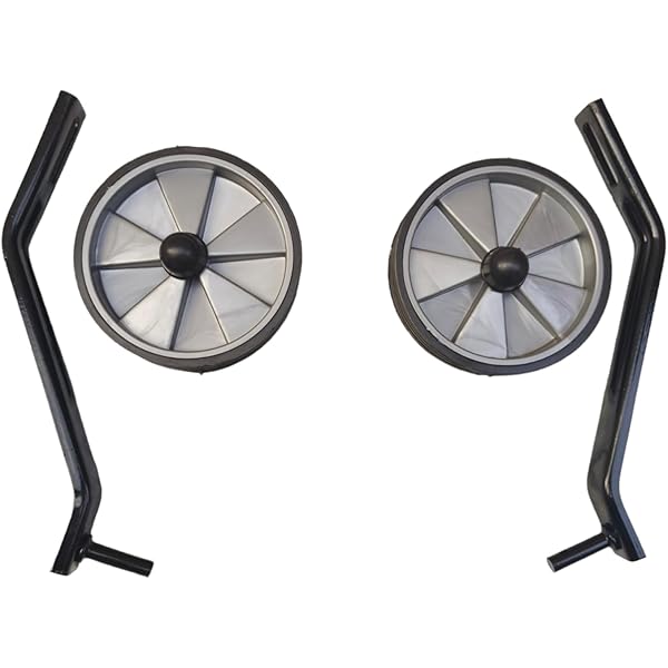 Rutelle Di Allenamento Per Biciclette Adulti - Regolabili Per Ruote 24-29 Pollici - Lega Alluminio - Foto 6