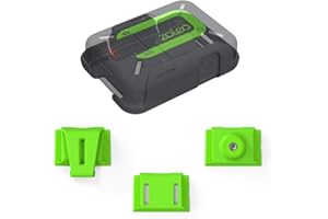 ‎ZOLEO The ZOLEO clip-on accessory consists of 3 inserts - belt clip, belt connection and camera tripod mount, Black