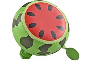 YIHUIKO Kids Bike Bell, Cute Bicycle Bell with Loud Clear Sound, Metal Bike Bell for Kids & Adults, Strawberry Bike Bell for Toddler Bikes, Scooters and Cycling Accessories