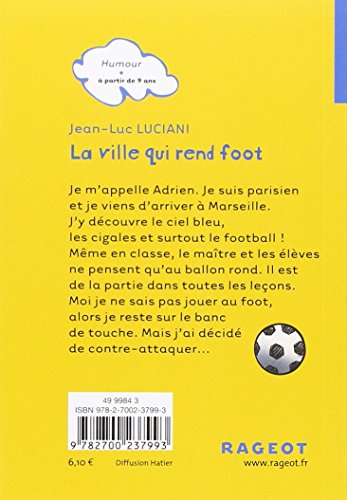 Livres Couvertures de La ville qui rend foot