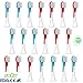 Produktbild Sohv® Ersatz Aufsteckbürsten,Kompatibel Mit Philips Sonicare HX6034/33HX6032For Kids Aufsteckbürsten, Für Kinder Ab 4 Jahren,Standard,20 Stück(5er-Pack)[4,8,12,16,20 Stück Verfügbar],türkis.