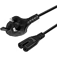 Power Cable Replacement for Amazon Echo Studio Sub Link Amp Figure 8 UK Mains Plug AC Cord