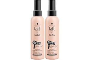 ‎TAFT Taft x Gliss Volumen Föhnschutz-Spray Blow-dry Volume Mist (2x 150 ml), bietet 2x mehr Volumen am Ansatz & Fülle in den Längen, Hitzeschutz bis 230 °C