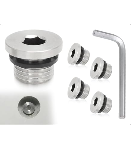 Bouchon Mâle Hexagonal M30 X 1,5 Mm Avec Joint D’étanchéité – 3 Pièces – Raccord Tuyau