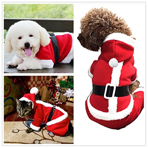 Preisvergleich Produktbild Namsan Klassische Hundeweihnachts Anzug Groesse XL 14.1X13.8X20.8 Zoll