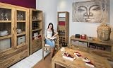 Rotho 1115201100 Aufbewahrungskiste Dekobox Country in Rattan-Optik aus Kunststoff (PP), Format A5, Inhalt ca. 6 l, ca. 28 x 18.5 x 12.6 cm (LxBxH), weiss - 4