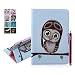 Produktbild iPad Mini 4 Hülle, Deenor Bunt Painting und Stilvoll Brieftasche Tasche PU Leder Flip Protective Stand Tasche Schutzhülle Hülle für Apple iPad Mini 4 Generation.[Traveller Bird]