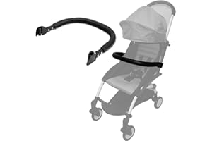 ROMIRUS Pare-chocs Arceaux de sécurité pour poussette de bébé pour Babyzen YOYO+ YOYO2 6+ (Simili cuir)