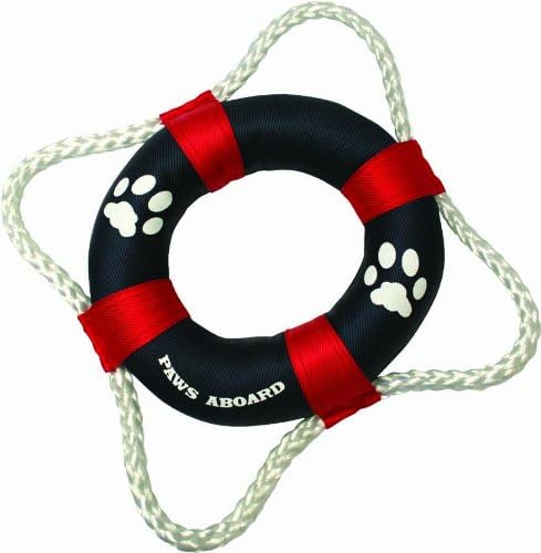 Fido Pet Products Paws Aboard 2400 Life Ring Toy