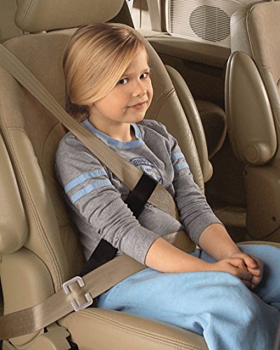 Sunshine Kids® Sure Fit Children Car Seat Belt Seatbelt Buckles Safety Positioner Black