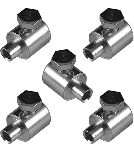 5 Serre-Câbles Universels 6x9mm - Fixation Câble Vélo, Moto, Tondeuse