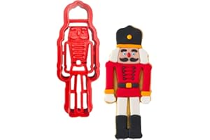 Decora 0255045 Tagliapasta Schiaccianoci, In Plastica, Perfetto per Creare Decorazioni in Pasta di Zucchero o di Gomma, Made in Italy, Design originale. Confezione da 1 pezzo.