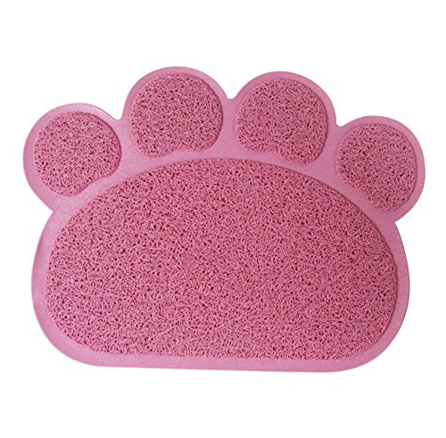 Ylen-Paw-Shaped-PVC-Cat-Dog-Mat-Blanket-Non-slip-Pet-Food-Water-Bowl-Feeding-Placemat