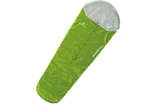 Ferrino Rider, Sac de Bivouac Vert, 230 x 80 x 50 cm