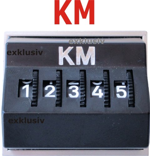 Preisvergleich Produktbild HR-Autocomfort Kilometerzähler Kilometermerker KM