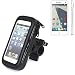 Produktbild Fahrradhalterung für ZTE Blade L3, Handyhalterung Lenkstange Fahrrad Halter Motorrad Bike mount Smartphone Halter Wasserabweisend, regensicher, spritzwasserdicht