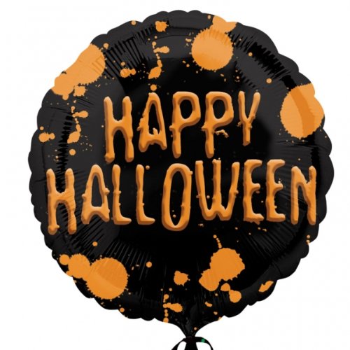 Preisvergleich Produktbild Amscan Folienballon Happy Halloween Splatter Standard HX