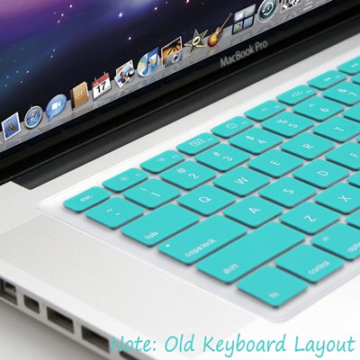 GMYLE Ultra Slim Matte Gummierte Plastik Harte Hülle Case für Macbook Pro 13 zoll mit Tastaturabdeckung und Displayschutzfolie (Modell- Nr:A1278) - Tiffany-Blau