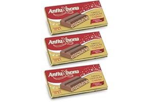 TURRONES FABIÁN Turrón Chocolate Crujiente 250 gramos - [PACK 3 TABLETAS] - Marca Antiu Xixona