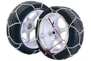 RICAMBIITALIA2017 Catene da Neve 225/45 R17 in Acciaio 9 mm OMOLOGATE ONORM V5117