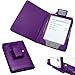 Produktbild Xtra-Funky Exklusiv PU-Leder-Geldbörse Buch Folio-Stil Fall für Amazon Kindle 4 (Schwarz oder Silber 6 "E-Ink-Anzeige Keine Tastatur-Modell) mit integriertem Licht-Schrank - Lila