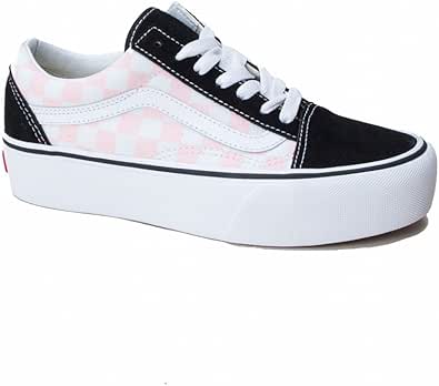 pink checkered vans uk