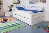 babybett buche massiv geölt Modernes und einfaches Design Kinderbett/Jugendbett\