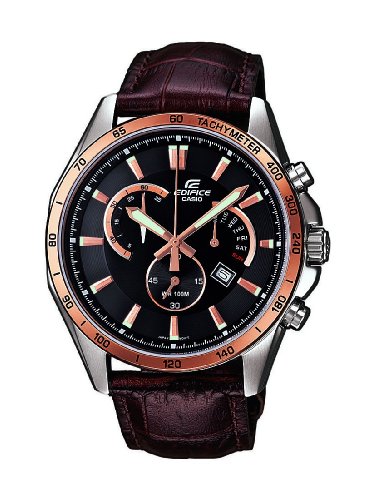 Casio Edifice Herren-Armbanduhr Chronographen Analog Quarz EFR-510L-5AVEF Casio Edifice Herren-Armbanduhr Chronographen Analog Quarz EFR-510L-5AVEF