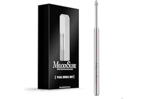 ‎MELODYSUSIE MelodySusie Nagelfräser Bits 3/32'', Professioneller Sicherheits Hartmetall Nagelfräser Aufsätze für Nagelhaut, abgestorbene Haut und Nagelvorbereitung, Bidirektional Totierend Fräser Bits