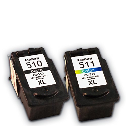 2 x Compatibles Cartouches d encre pour Canon PG510 XL   CL511 XL MP480 MP260 IP2700    Nano
