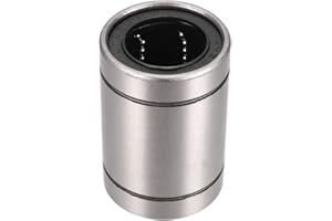 UXCELL sourcing map LM25UU Linéaire Roulement à Billes 25mm Alésage 40mm Diamètre Externe 59mm Longueur pour CNC Machine 3D Imprimante