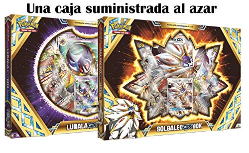 Pokemon JCC Caja Premium Solgaleo/Lunala GX - Español