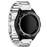 Lieferumfang: Rerii Uhrenarmband für Huawei, Edelstahlarmband x 1, Federstege x 2, Pinentferner x 1