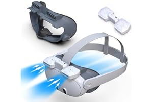 BeisDirect Osłona twarzy VR do zestawu słuchawkowego Meta Quest 3 VR Interfejs twarzy chłodnica fajna maska poszerzona podkładka pod oczy zamiennik dla Quest 3 akcesoria