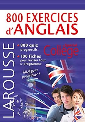 Larousse 800 exercices d'anglais