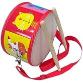 Midex Orf-TF-14RD Kids Drum with Knitting Tools Strap