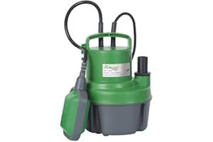 RIBILAND POMPA SOMMERSA ACQUE PULITE - AUTOMATICA IDROVORA ACQUA ELETTROPOMPA 600 W INOX