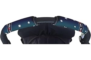 TRIS & TON Tris&Ton Fundas empuñaduras horizontal doble Modelo Friends, empuñadura funda para silla de paseo cochecito carrito carro (Tris y Ton)