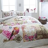 Dreamhouse Bedding Funda nórdica Vintage Love - 200x200/220 - Multi + Con 2 Funda De Almohada 60x70