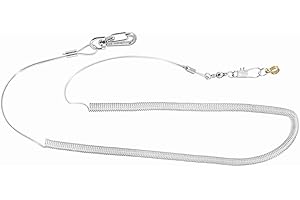 KUIDAMOS 6M Bird Parrot Flying Rope,Training Rope Pet Outdoor Traction Pet Parrot Leash Training Supplies Leash Birds Harness Rope for Cockatiel Mynah Monk Parakeet Macaw Cockatoo(6.5MM+6M flying rope)