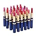Anself Attractive Women Lady Girls Makeup Cosmetic Sexy Lip Rouge Lipstick (24Pcs)