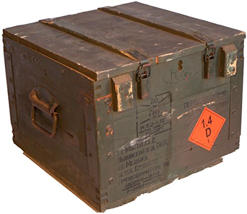 Munititionskiste BOX80 Wandstärke über 1 cm Maße ca 51x51x40cm Innen ca 45x45x33cm Aufbewahrung Militärkiste Munitionsbox Holzkiste Holzbox Weinkiste Apfelkiste Shabby Vintage