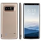 [Hassle-Free Charging & Slim Portable] Esta Batería Externa Recargable le permite sincronizar su Samsung Galaxy Note 8 a un dispositivo sin quitar el caso. También es muy delgado, fácil de una mano Operación. Suficientemente cómodo para caber fácilmente en su mano o en tu bolsillo Ideal para viajes de larga distancia y viaje de negocios