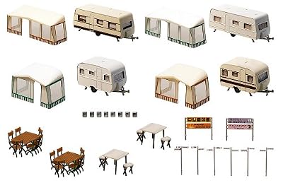 Faller - F130503 - Modélisme - Kit Caravanes Camping