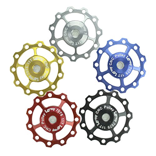Lerway 2 Pcs A-05 Aluminium Schaltungsrädchen Schaltwerk Shimano Sram Pulley 11T