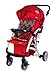 Mee Mee Baby Pram with Multi-Level Soft Foam Reversible Handle (Red) RS.6299.00