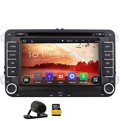 Buy Double Din Car Stereo 7 inch Windows Head Unit for Jetta Golf