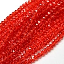 Minerales Y Piedras Preciosas Belle Azul Perlin 160 Perlas De Cristal Checas De Bohemia De 3 Mm X 2 Mm, Perlas Checas, Perlas De Cristal Talladas Con Circonita Cúbica, 1 Hebra (negro