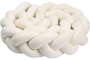 IIQI® Letto a ​Treccia Cuscino, Cuscino Intrecciato (B13,250cm)