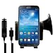 Produktbild kwmobile KFZ Halterung für das Samsung Galaxy Mega 6.3 - PKW Auto Halter mit Saugnapf in Schwarz + Ladegerät